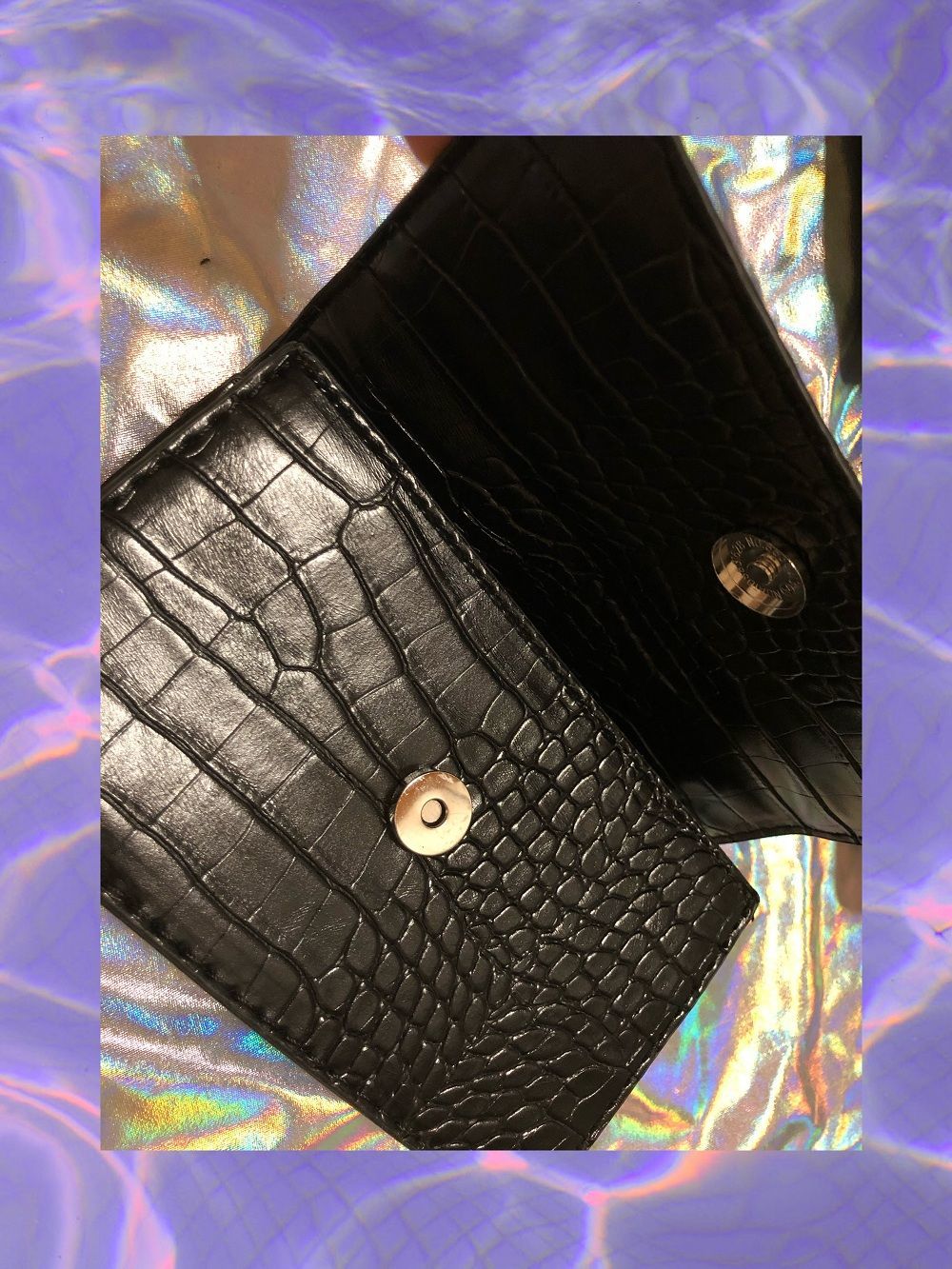 Harajuku Gothic Rabbit Black Shoulder Bag Metal Punk Handbag MK16643