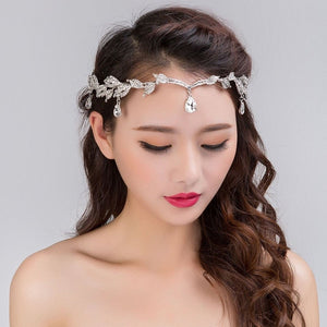 Elegant Princess Crystal Crown Bridal Hair Jewelry MM2228