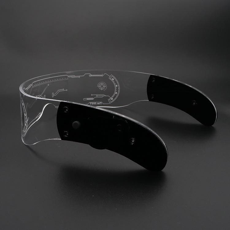 Punk LED Luminous Sunglasses MK161 - KawaiiMoriStore