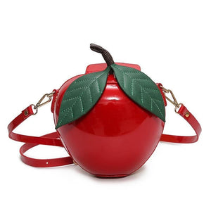 Red/Green Cute Apple Shoulder Bag MK16067 - Bag