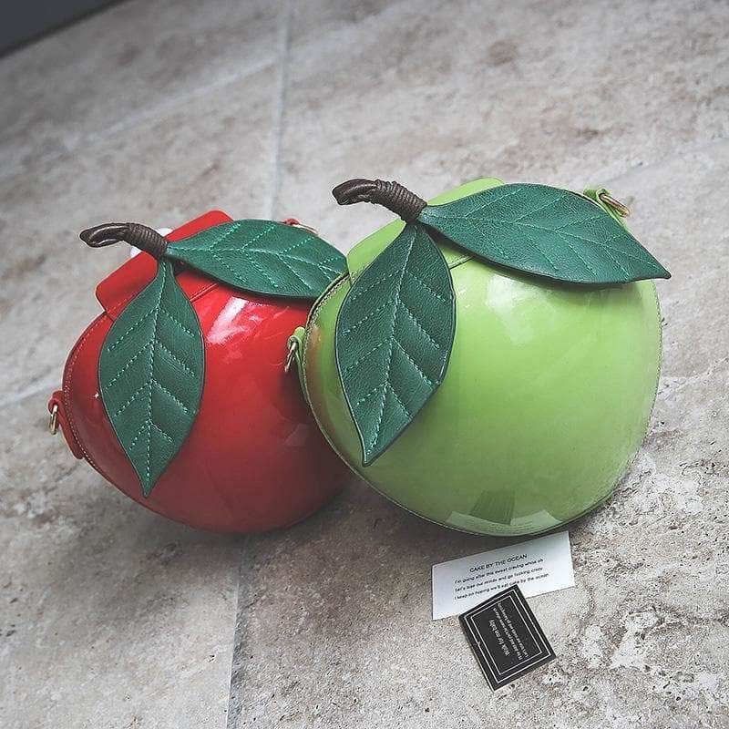 Red/Green Cute Apple Shoulder Bag MK16067 - Bag