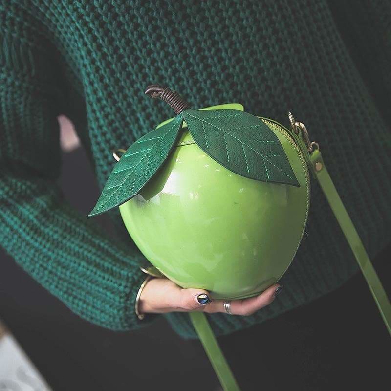 Red/Green Cute Apple Shoulder Bag MK16067 - Bag