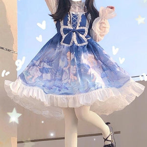 Reservation Lolita JSK Dress MK15762 - KawaiiMoriStore