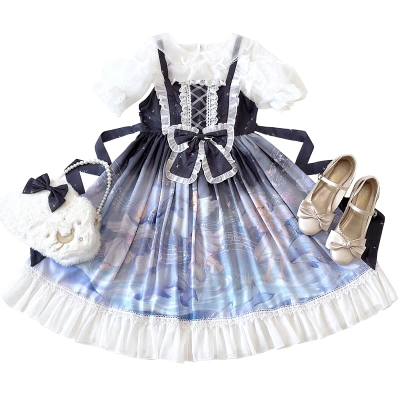 Reservation Lolita JSK Dress MK15762 - KawaiiMoriStore