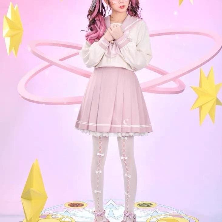 Reservation"Cardcaptor Sakura" Sailor Blouse Jk Uniform Skirt MM1019 - KawaiiMoriStore