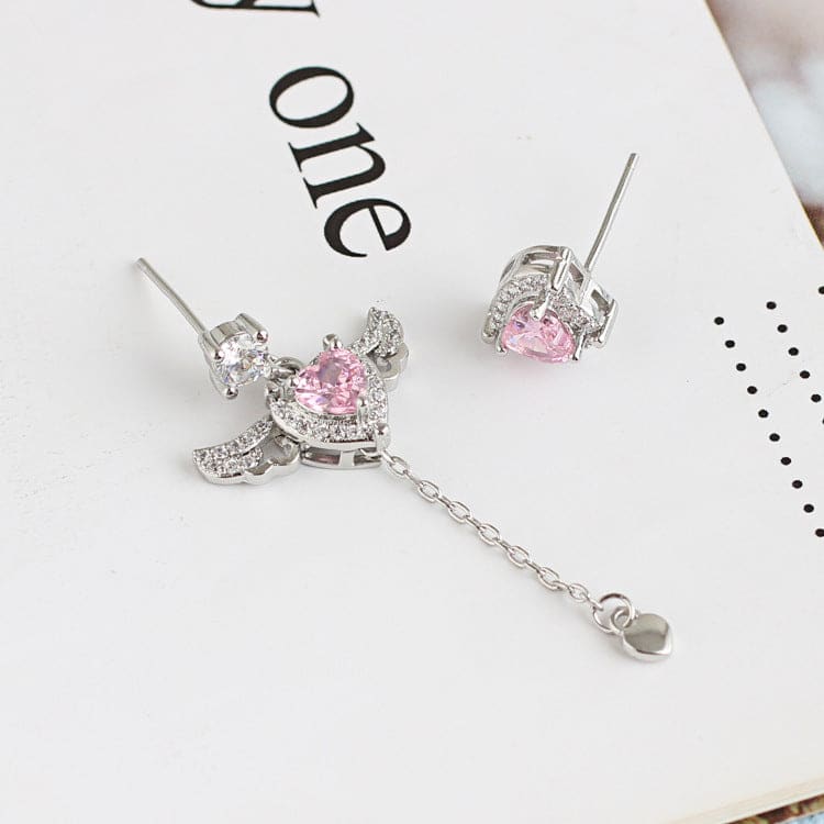Romantic Angel Clavicle Chain - Earring - Necklaces