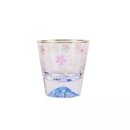 Romantic Cherry Blossom Season Glass Mugs MM1089 - KawaiiMoriStore