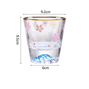 Romantic Cherry Blossom Season Glass Mugs MK16268 - Cup