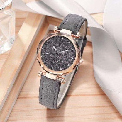 Romantic Starry Sky Watch And Bracelet Set MK16091 - Watch