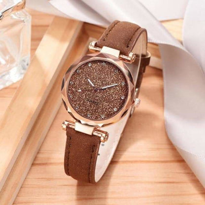 Romantic Starry Sky Watch And Bracelet Set MK16091 - Watch