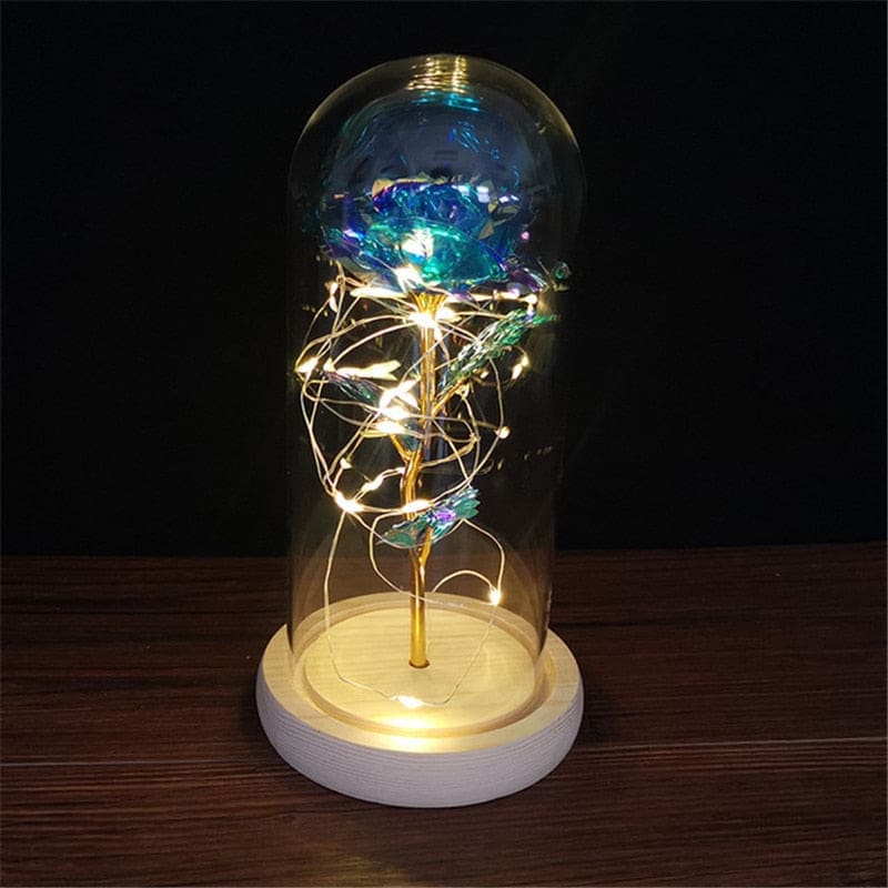 Rose LED Light In Glass - C-7 - gift