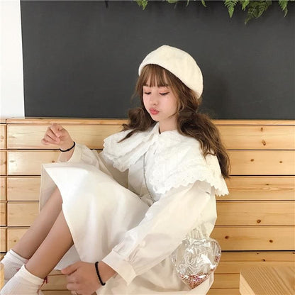 Saffron Oversized Kawaii Dolly Blouse