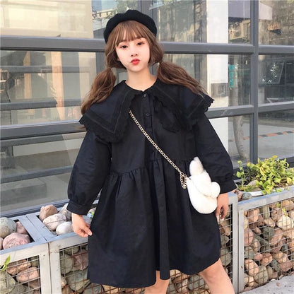 Saffron Oversized Kawaii Dolly Blouse