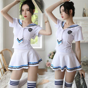 Sailor Navy Suit MM0664 - White