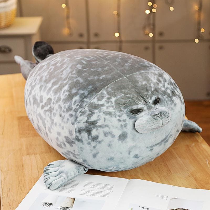 Seal Pillow Cute Gril Plush Toy MK15572 - KawaiiMoriStore