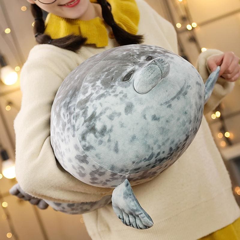 Seal Pillow Cute Gril Plush Toy MK15572 - KawaiiMoriStore