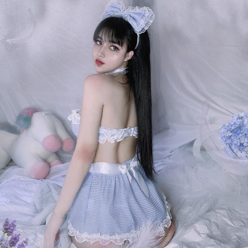Sexy Underwear Outfit Erotic Maid Lingerie MM0641 - KawaiiMoriStore
