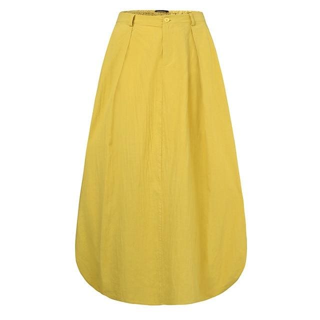 Sherry - Loose Long Skirt - Skirt