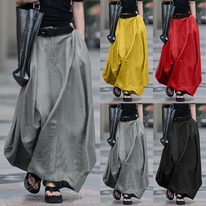 Sherry - Loose Long Skirt - Skirt