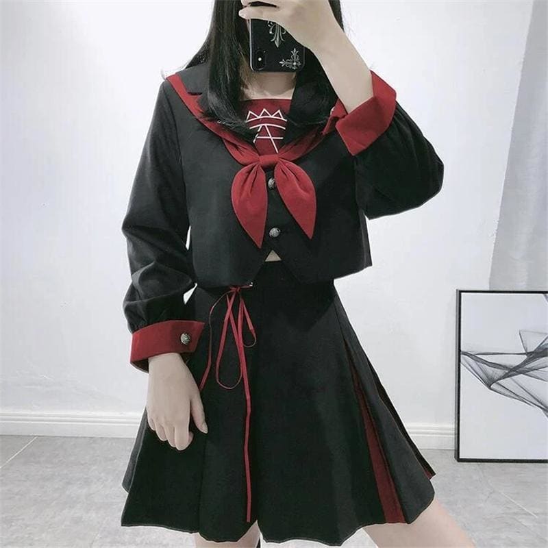 Six-Pointed Star JK Uniform Set MK15389 - KawaiiMoriStore