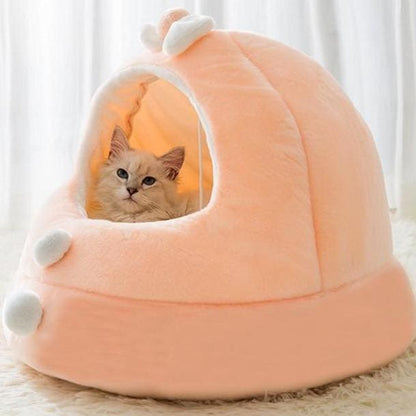 Soft Comfy Cute Pastel Cat House MM1641 - KawaiiMoriStore