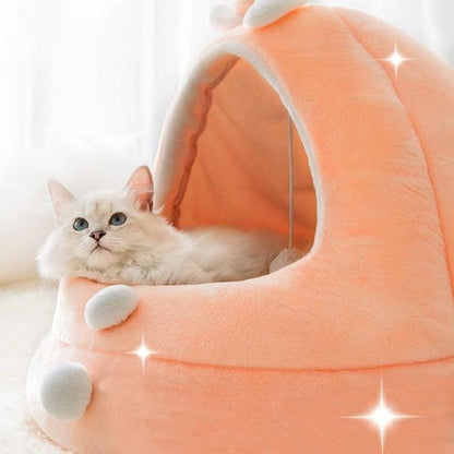 Soft Comfy Cute Pastel Cat House MM1641 - KawaiiMoriStore