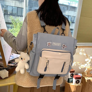 Soft Girl Multi-Function Backpack - 152401