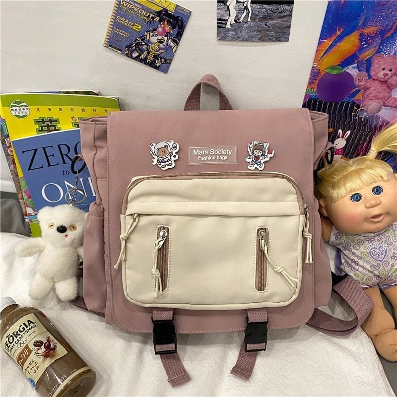 Soft Girl Multi-Function Backpack - 152401