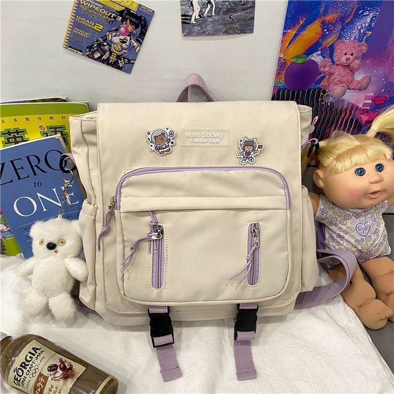 Soft Girl Multi-Function Backpack - 152401