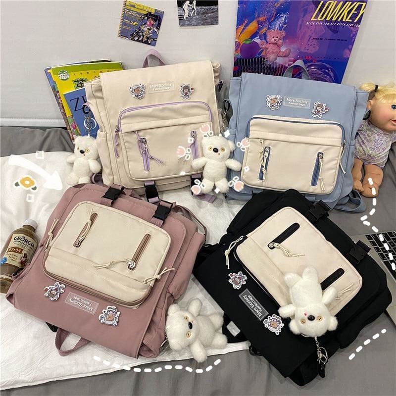 Soft Girl Multi-Function Backpack - 152401