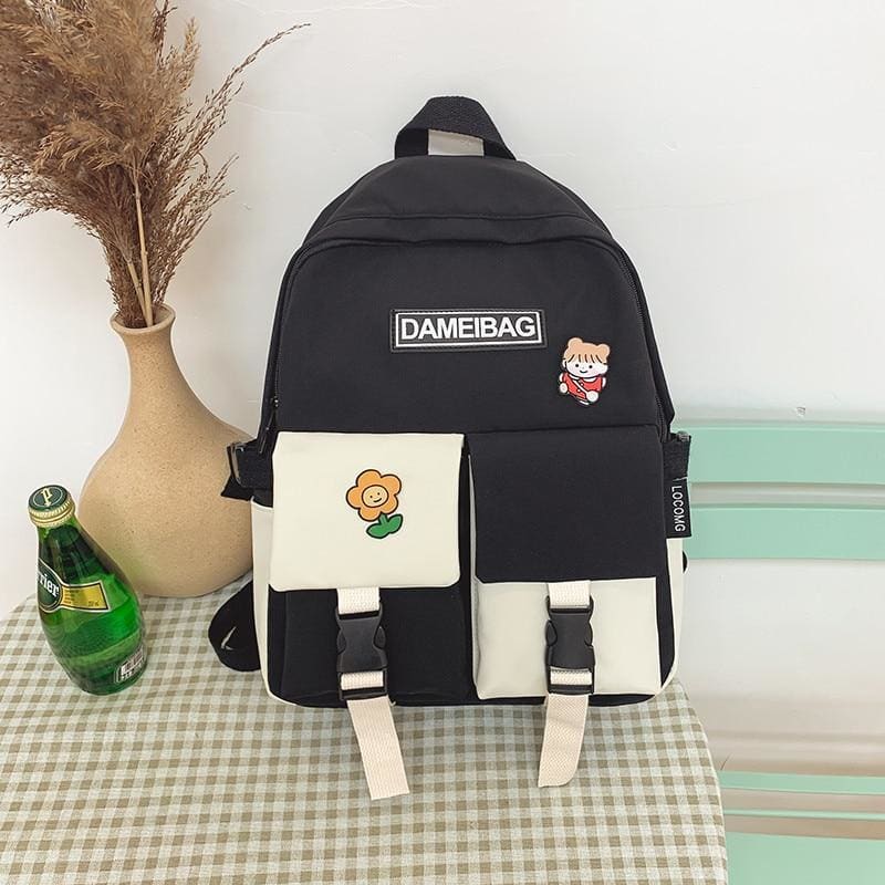 Soft Girl Teenage Backpack - backpack