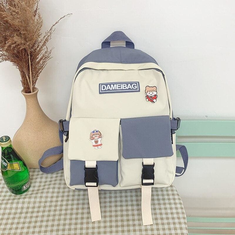 Soft Girl Teenage Backpack - backpack