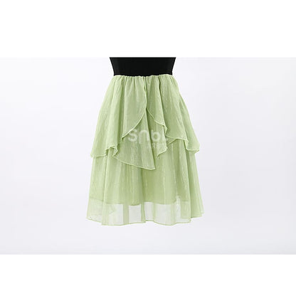 Spring Lovely Flower Girl Green Dress ON622 - dress