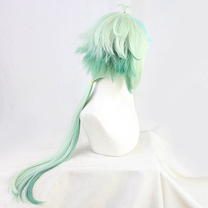 Sucrose Genshin Impact Green Mixed Long Straight Cosplay Wig MK15619 - KawaiiMoriStore