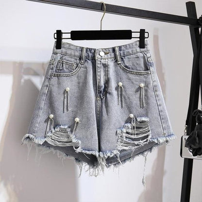 Summer 2 piece Striped Shirt and Shorts Set MK15003 - KawaiiMoriStore