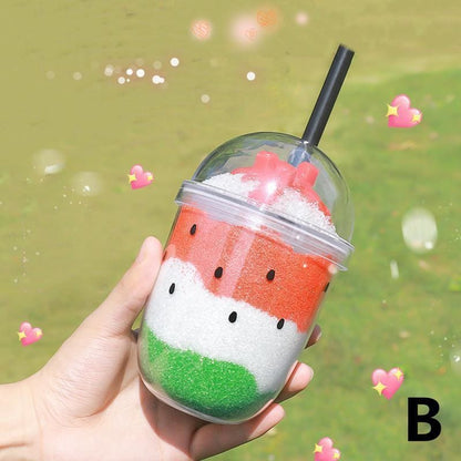 Summer Sweet Watermelon Water Bottle MM1629 - KawaiiMoriStore