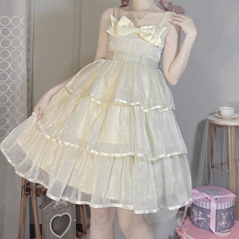 Sunbeam Kawaii Princess JSK Lolita Dress - One Size - kawaii