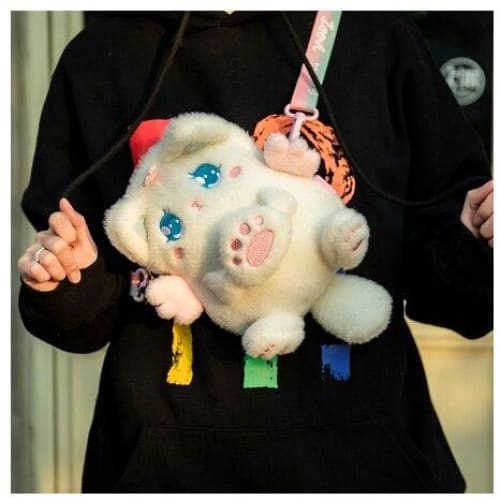 Super Cute Plush Cat Lolita Cosplay JK Dolls Bags MK15349 - KawaiiMoriStore