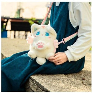Super Cute Plush Cat Lolita Cosplay JK Dolls Bags MK15349 - KawaiiMoriStore