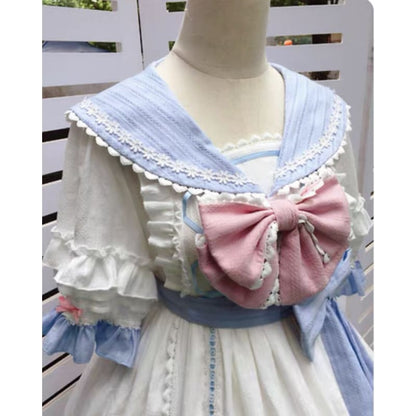 Sweet Bowknot Lolita Dress MK15828 - KawaiiMoriStore