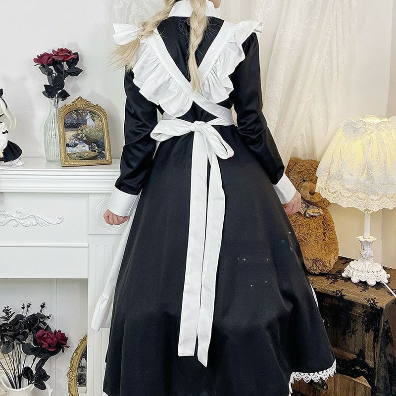 Sweet Classical Neko Maid Long Dress ON654 - dress