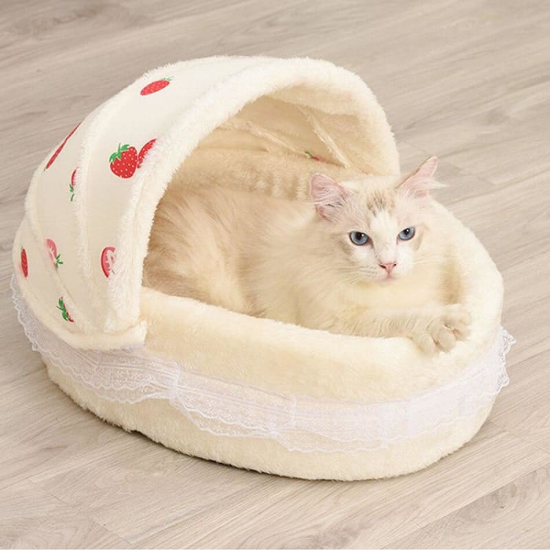 Sweet Comfy Cute Fruit Cat House MM1642 - KawaiiMoriStore