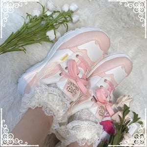 Sweet Lolita Angel wings Sneakers MK15361 - KawaiiMoriStore
