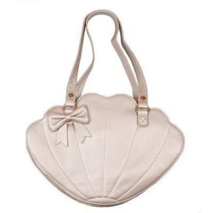 Sweet Lolita Big Shell Bag Cute Bowknot Cosplay Bag MK0799 - KawaiiMoriStore