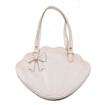 Sweet Lolita Big Shell Bag Cute Bowknot Cosplay Bag MK0799 - KawaiiMoriStore