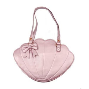 Sweet Lolita Big Shell Bag Cute Bowknot Cosplay Bag MK0799 - KawaiiMoriStore