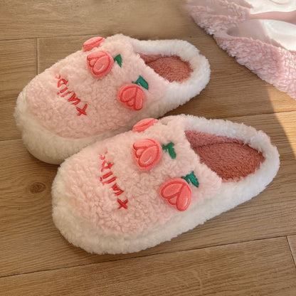 Tulip Fluffy Winter Slippers - slippers