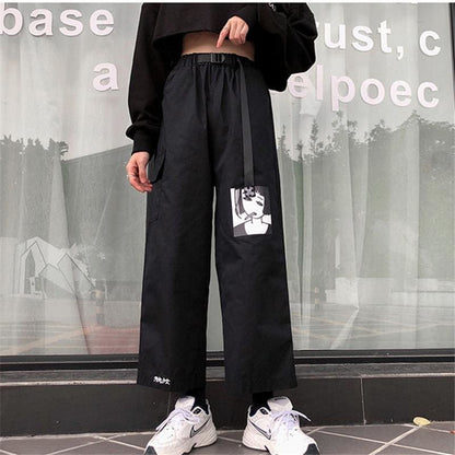 Vigor Girl Wide Leg Pants MK15538 - KawaiiMoriStore