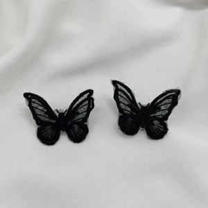 Vintage Black Style Decorative Earrings MK279 - KawaiiMoriStore
