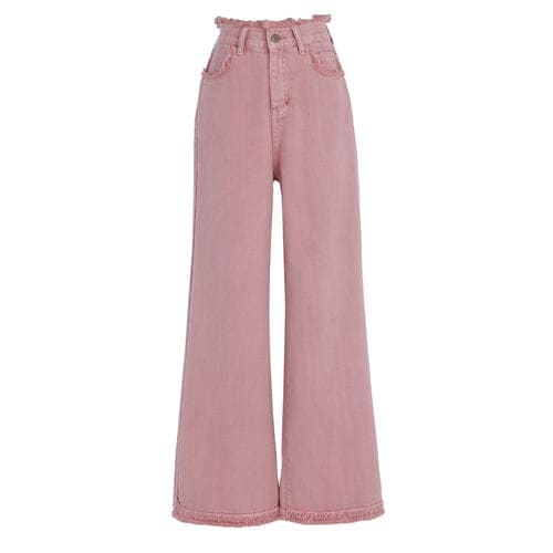 Y2K Style Baggy Long Pink Pants ON621 - S / Pink - pants